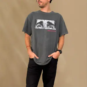 Retro American Psycho Graphic T-Shirt, Christian Bale Horror Film Memorabilia, Cult Classic Patrick Bateman Tee Shirt for Men and Women