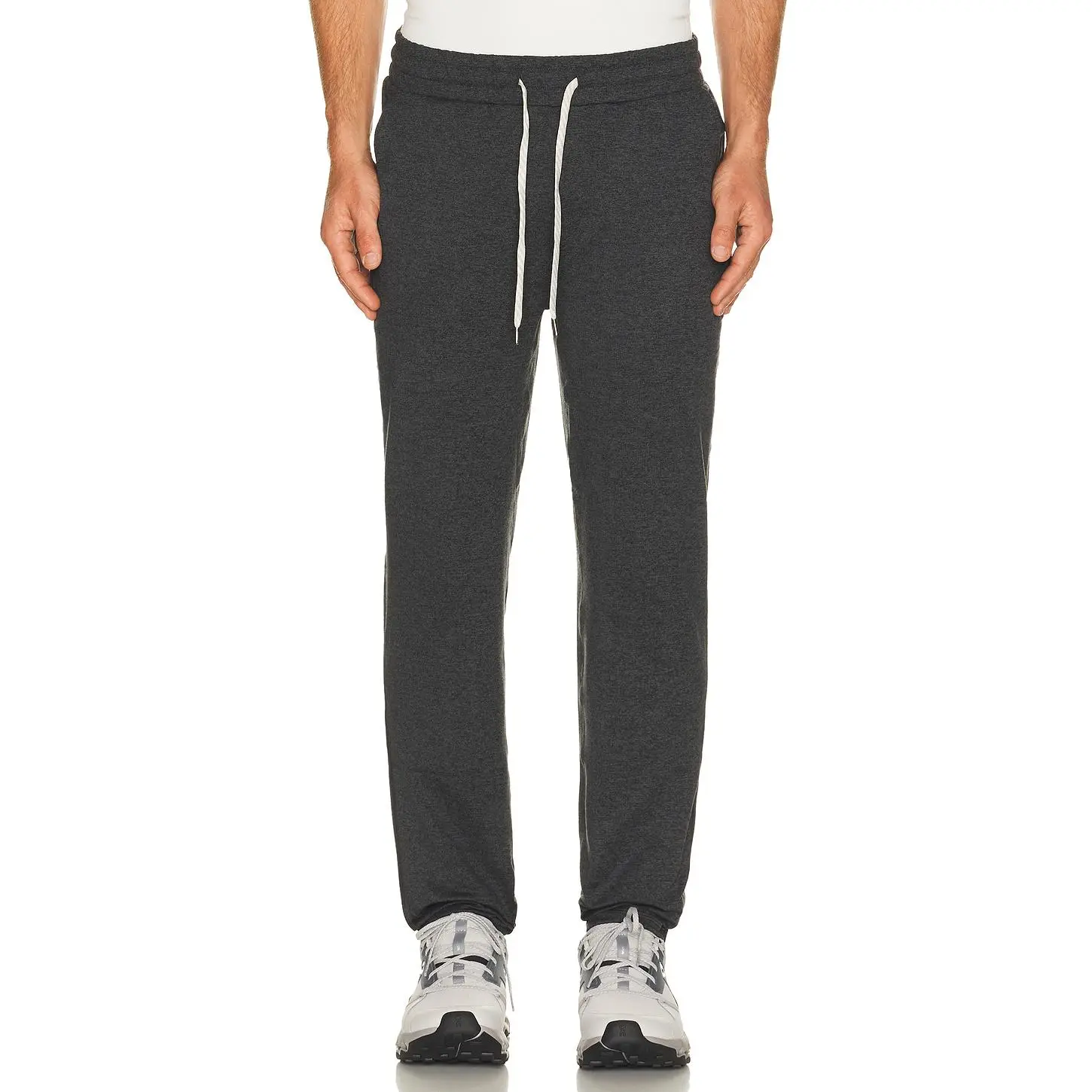 Vuori Ponto Performance 30" Pant in Charcoal Heather