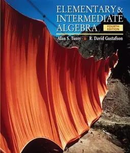 USED-Elementary and Intermediate Algebra by Alan S. Tussy (Hardcover)