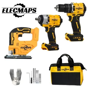 ELECMAPS Power Tools, compatible with 20V batteries, ideal for home use, DIY, and woodworking, great as a gift for men