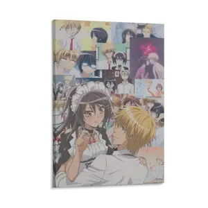 Maid Sama Japanese Anime Posters Canvas Poster Bedroom Decor Sports Landscape Office Room Decor Gift Frames Ornaments anime manga art print Wall Decoration Artistic Photo