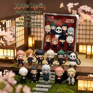 Official Jujutsu Kaisen Blind Bag Clip, Gojo Satoru Anime 3D Collectible Keychain, Surprise Collectibles, Perfect Gift for Fans & Collectors
