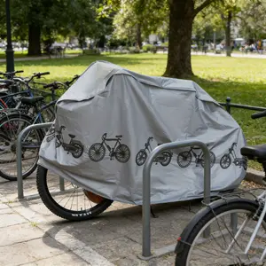 Thickened Bicycle Cover Set, Outdoor Electric Bike Dustproof Cover, Universal Mountain Bike/motorcycle, Sun Protection