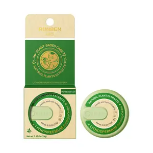RUNBEN Natural Mosquito Bite Relief Balm for Kids, Soothes Itching, Compact Daily, 15g