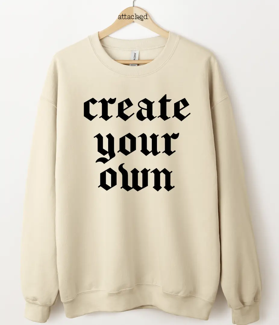 CREATE YOUR OWN Graphic Top CREATE YOUR OWN Graphic Top