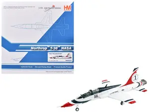 Northrop T-38 NASA Aircraft "#1, Thunderbirds" (1970s) US Air Force "Air Power Series" 1/72 Diecast Model Hobby Master