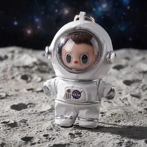 [Only clothes]Labubu Astronaut Doll Outfit Replacement 6.69in Vinyl Figure - Cute Macaron Hanging Ornament| Trendy Decorative Changeable Clothes labubu Accessory for Toy Collectors & Enthusiasts new style dress