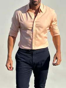 Wrinkle-Resistant OG Oxford - Peach