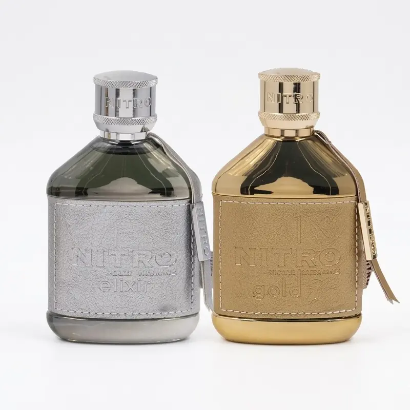 Dumont Nitro Elixir & Dumont Nitro Gold For Men 3.4 Oz Extrait De Parfum Spray