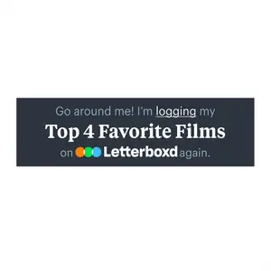 Go around me! I'm logging my Top 4 Favorite Movies on Letterboxd again Bumper Sticker