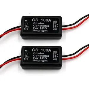2x 24W Flash Strobe Controller Flasher Module for LED Brake Light Tail Stop Light 12-30V