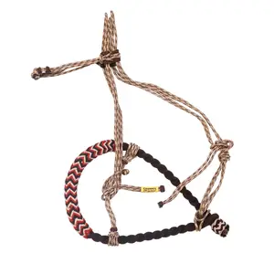 Braided Bosal Brown Tan Bosal Charro Trenzado Horse