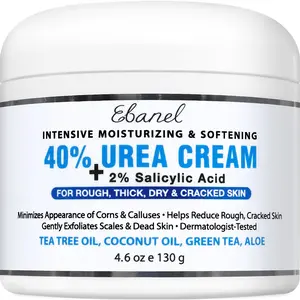 Foot Rescue Cream, Ebanel 40% Urea + 2% Salicylic Acid Heels Fix Calluses Restore Foot Rescue Cream, Ebanel 40% Urea + 2% Salicylic Acid Heels Fix Calluses Restore