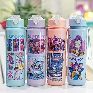 Cartoon Anime Tumbler – Reusable Hard Plastic Water Bottle with Lid & Straw Eco-friendly, durable, and stylish. Perfect for school, travel, or parties. A great gift for anime fans!