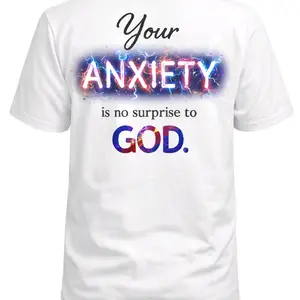 POSITIVA TEE Anxiety white t-shirt