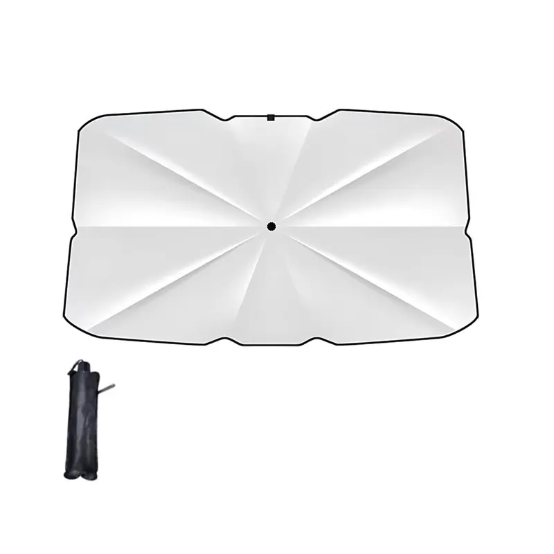 Car Sunshade Windshield Front Window Shade, Summer Car Accessories, UV Protection, Foldable Design, Easy Installation, Uv Protective Sunshade