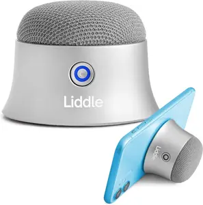 D3 Products Magnetic Liddle Speaker Silver, Bluetooth 5.1, 3W, 6Hrs Battery, Magsafe Compatible, Wall Mount, Water Resistant, Best of CES 2022 Award