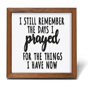 Modern Farmhouse Wall Decor - Rustic Home Decor for Toilets, Restrooms & Half Baths with Unique Design and Playful 3D Word Decor