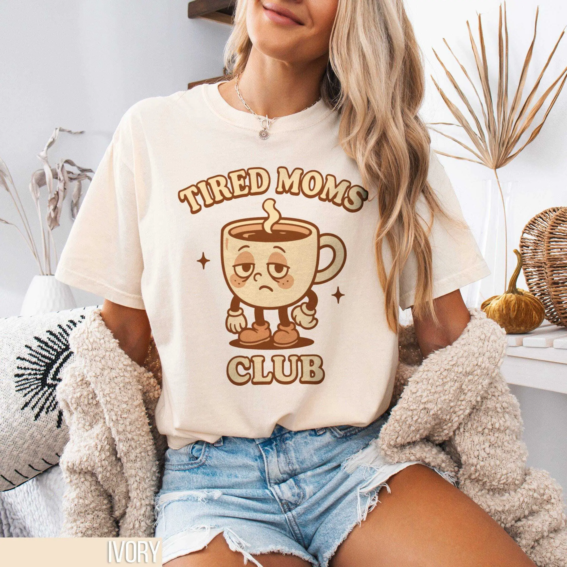 Tired Moms Club Shirt, Chaos Coordinator, Gift for Mama, Retro Mama Shirt, Mom Life Shirt, Gift for Mom, Funny Shirt, Mothers Day Shirt