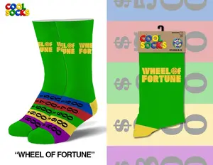 Cool Socks WHEEL OF FORTUNE SIZE 8-12