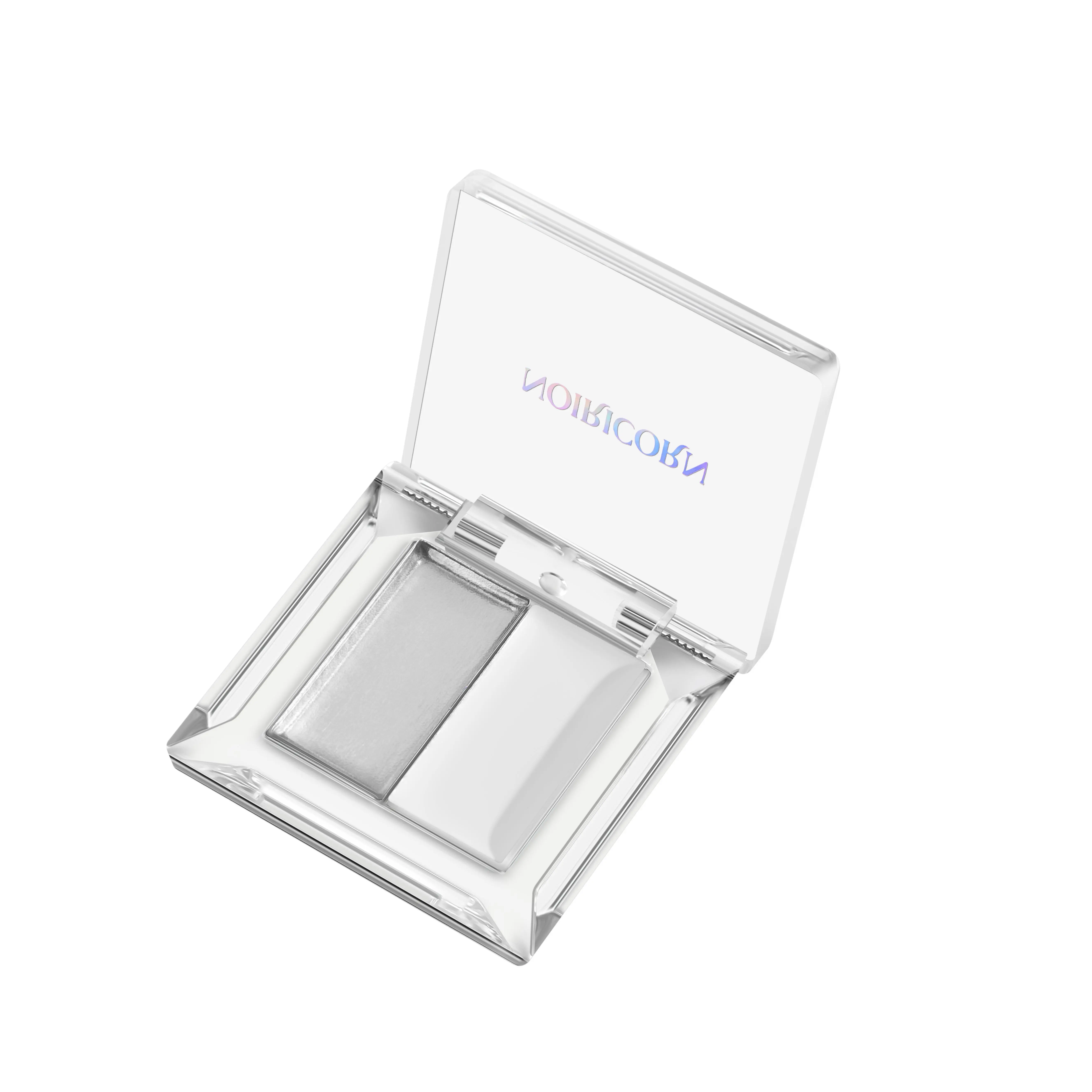 NOIRICORN Duo Chrome Eyeshadow Primer Crystal Clear Base for Intense Matte & Glitter Eyeshadow Waterproof Gel for Vibrant Holographic High Shine Shimmer Pigmentation Crease-Proof Wear Invisible All-Day Lock for All Skin Tones
