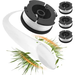 3 Pack AF-100 Weed Eater String Compatible with Black Decker Wacker String Trimmer Line, 30ft, 0.065 Inch