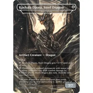 Kushala Daora, Steel Dragon (Steel Hellkite) - MTG PROXY Video Games/Monster Hunter