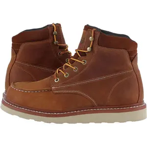LASTING PINNIP mens Chukka Boots Casual Fashion & Work Handcrafted Goodyear Welt Construction