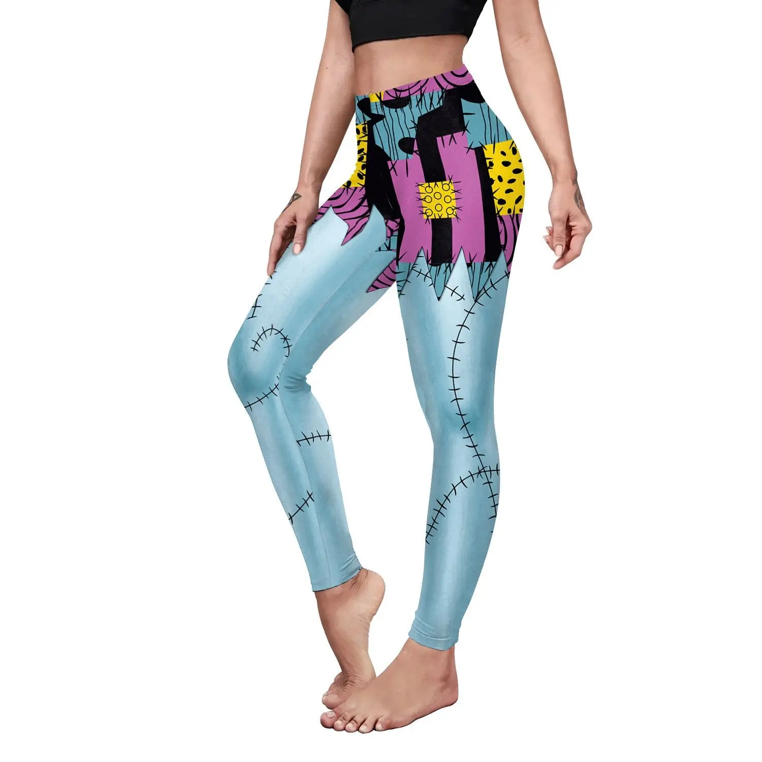 A Nightmare Before Christmas Sally Leggings