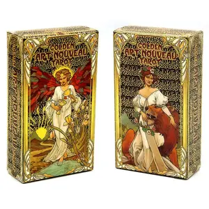 Tarot Cards Set, 78 Pieces New Art Design, Puzzle Game Deck, Perfect for Divination & Meditation, Unique Gift Idea
