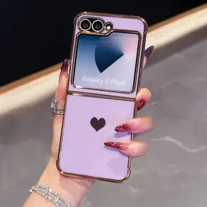 Samsung Foldable Phone Case Compatible with Samsung Galaxy Z Flip 5/6/7, Durable Protective Cover Design, Perfect Fit & Stylish Look