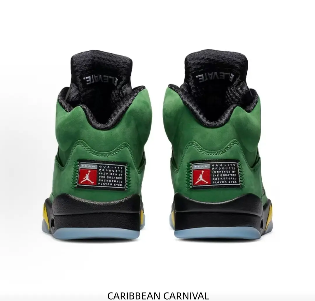 Men Retro Forest Green Yellow High‑Top Sneakers Casual Street Basketball Shoes