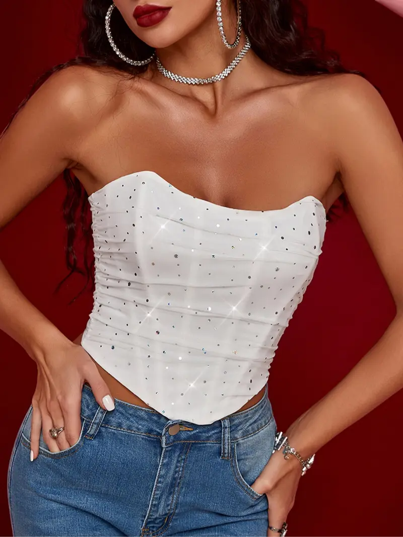 seamless corset for under dress Silky Satin Steel Boned Corset for Waist Training CS-426