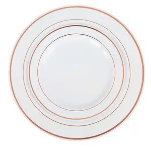 Exquisite Plastic Disposable Dinnerware Set - 60 Pcs