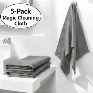 Magic Streak-Free Cleaning Cloth - Multipurpose Stain Removal No Residue Microfiber Cleaning Cloths Thick Cleaning Cloth