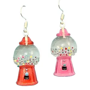 Gumball Earrings - Fun and Colorful Accessories