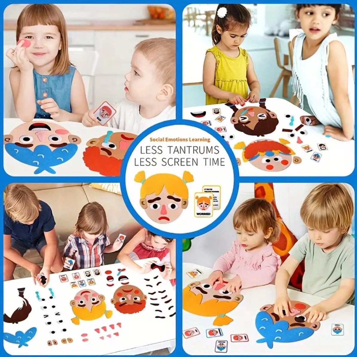 Felt Emotions Kit for Kids