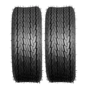 【GARVEE】All Season Heavy Duty Trailer Tires, 6PR 10PR Load Range C E, Durable Replacement Wheel Tire, Universal Fit Utility Boat Trailer, Multi Size Compatible Rubber Tyre