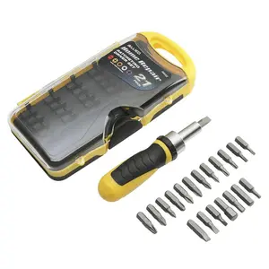 212 MAIN Allied 49022 21-Piece Ratcheting Driver Set - Precision Ratchet Screwdriver, DIY Screwdriver