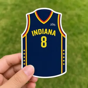 Sophie Cunningham Sticker, Sophie Basketball Point Guard Sticker Magnet, Funny Basketball Fan Decal, Athlete Gift, Waterproof Sports Sticker