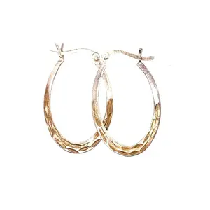 Woman's 925 Sterling Silver Earrings/Hoops