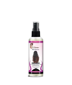 The Loc Doctress Finishing Gloss – Lightweight Oil Sheen Spray for Shine & Frizz Control | 3.4 fl Oz Gel Glossy