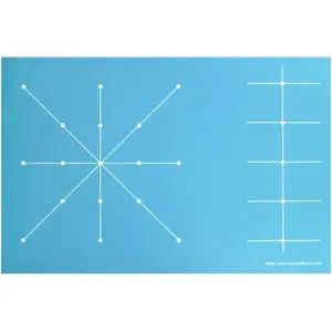 Full Line Stencil Machine Quilting Guide Template for Blocks and Borders for Free Motion Quilting Domestic Machine Quilting Hand Quilting Long-Arm Quilting (30595)