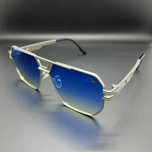 2026 New High Quality Womens Sunglasses Oversized Vintage Retro Driving Outdoor Sports Men's Sun glasses Metal Cazal9106