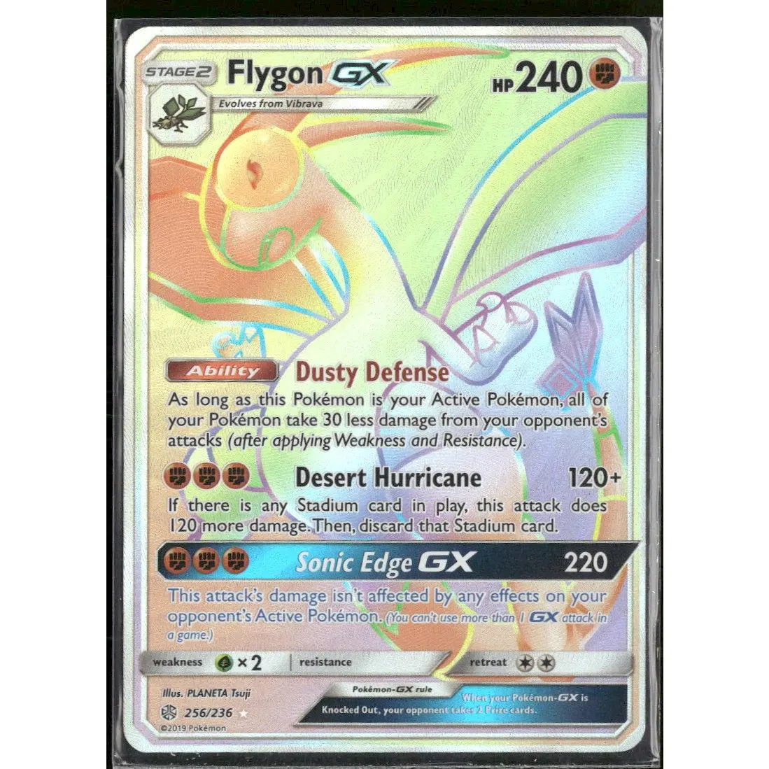SM - Cosmic Eclipse Flygon GX (Secret) #256/236