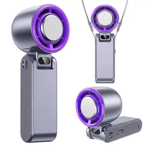 Portable Handheld Fan High Speed Foldable Ice Cool 199 Adjustable Levels Personal Mini Fan For Summer Travel Vacation Outdoor Activities Essentials