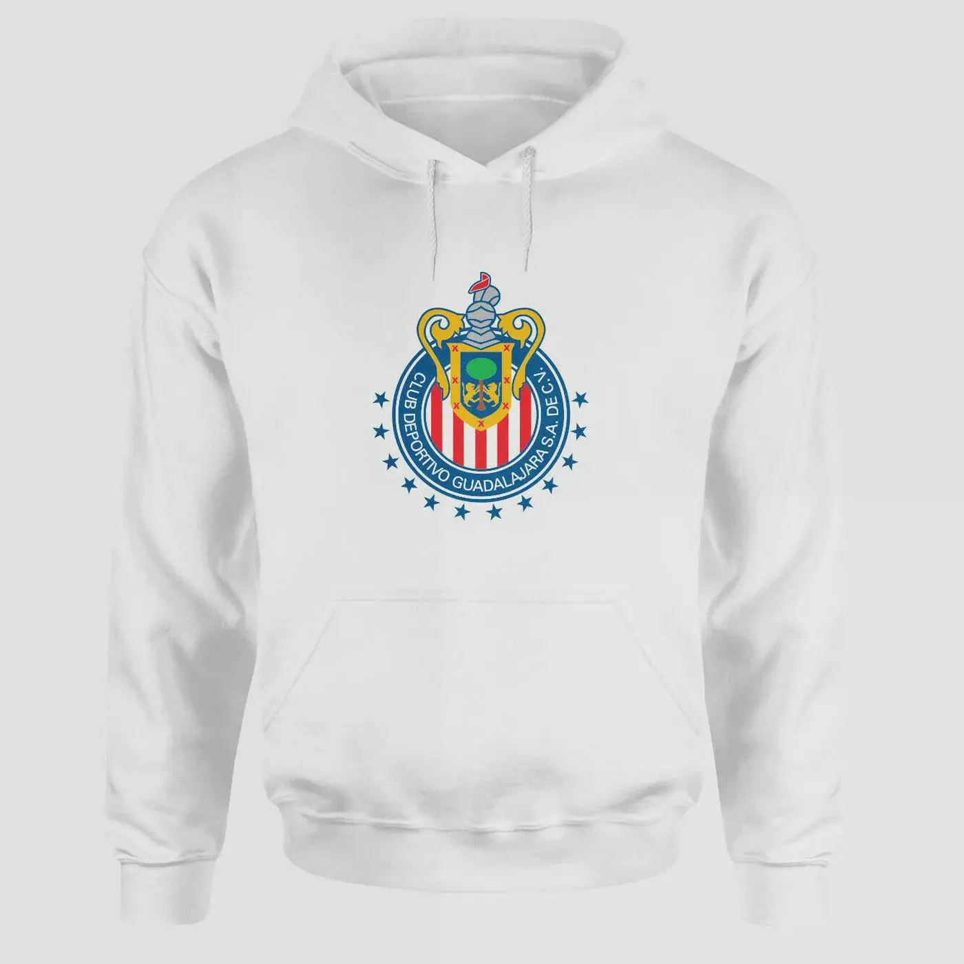 New! Club Deportivo Chivas de Guadalajara Hoodie. Suadadera de Gorro