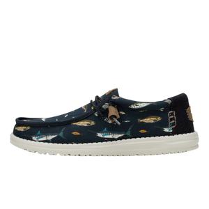 HEYDUDE Wally Marlin – Mens Comfortable Slip on Shoe
