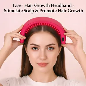 Laser Hair Growth Headband - Red Light Therapy Devices for Women, Advanced Based Hair Product to Stimulate Scalp, Essential Hair Growth Tools & Effective Hair Products for Thinning Hair