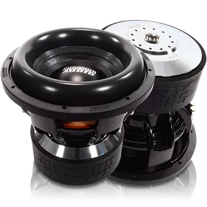 Sundown Audio XV312D2 X-Series 12" 2000W 2-Ohm Car Speaker Subwoofer, High-Power Car Audio Bass Component, Car Audio Subwoofer